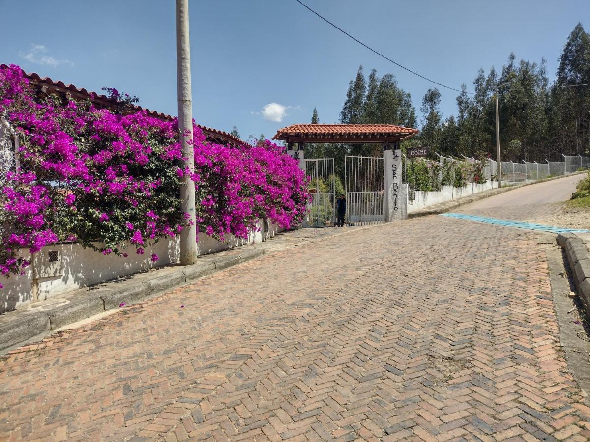San Benito Hotel Tibasosa Exterior foto